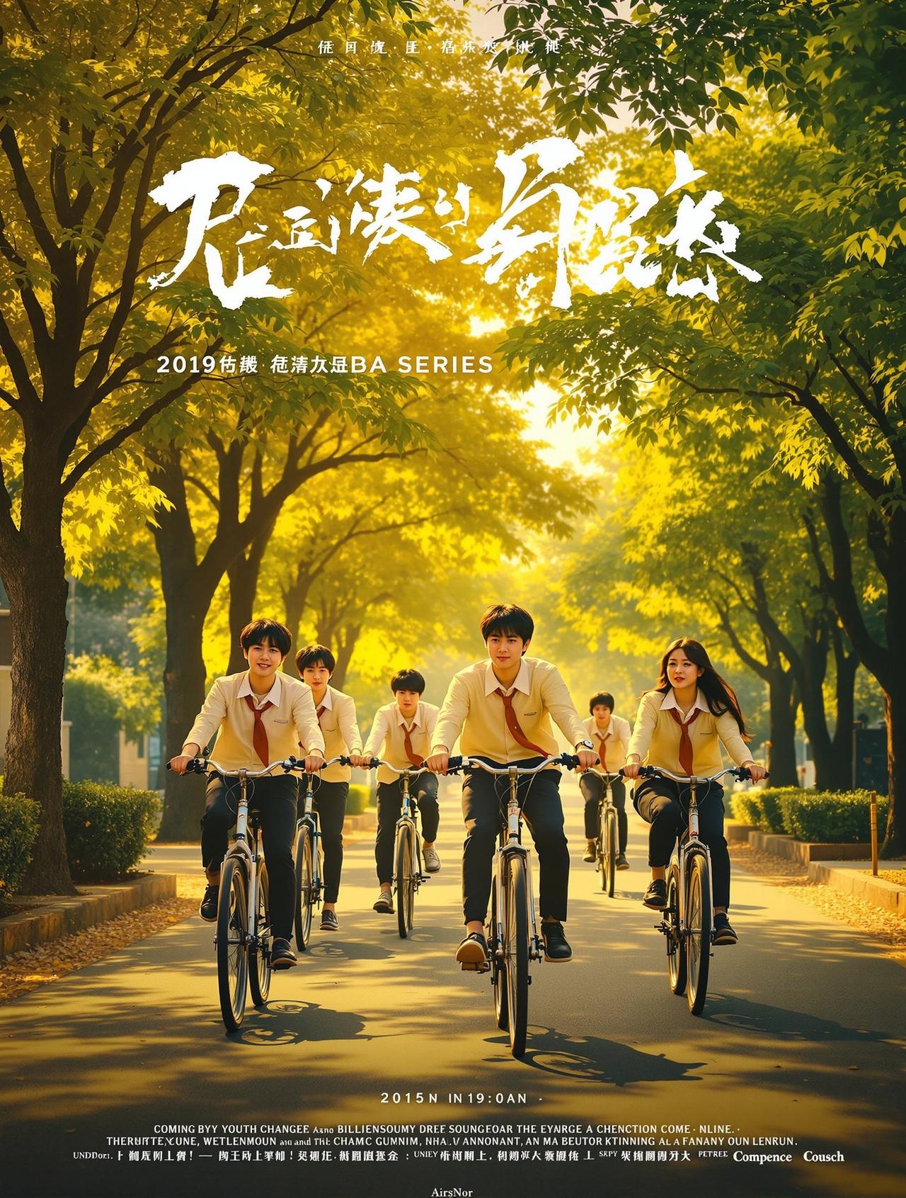 ai拍片 - 那年花开 ai拍片作品《那年花开》海报 - 年代生活题材短剧